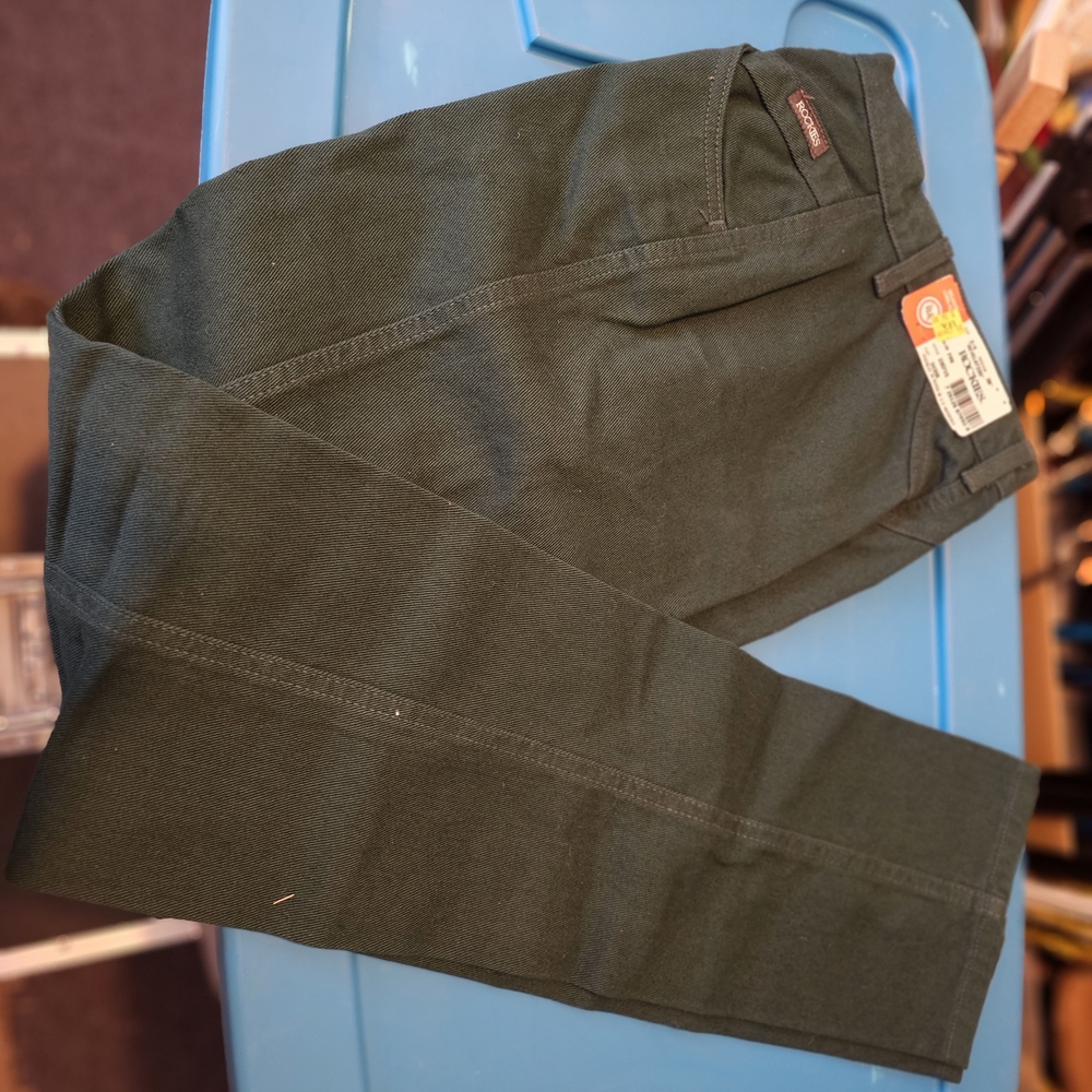 ROCKY MOUNTAIN Stylish High Rise Dark Green Jeans